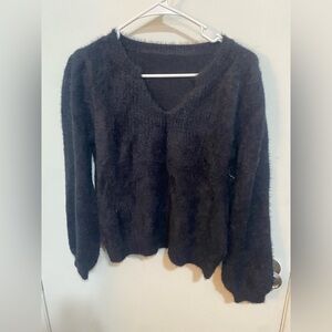Cozy Black Women's Sweater